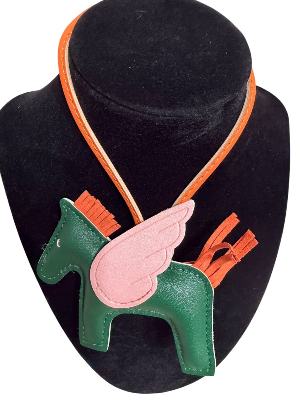 🐴 Faux LEATHER HORSE BAG CHARM (UPDATE)